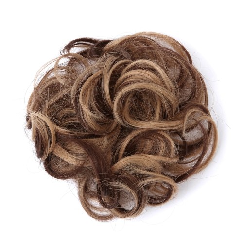 1шт Pony Tail Hair Extension Buns Hairpin Wig