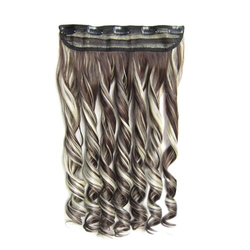 

Five Clips One Piece Clip in Hair Extension Wig