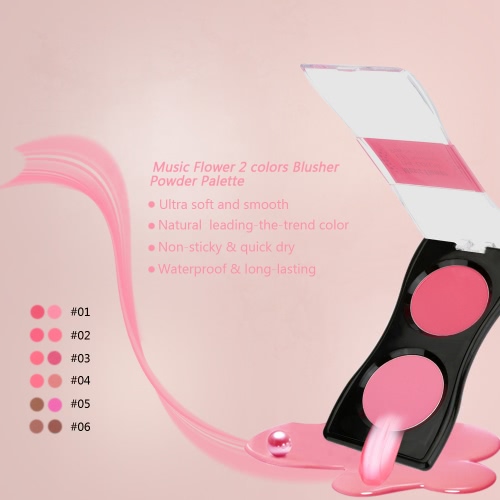 

Maquillage 2 Colors Blusher Powder Palette Cosmetic Makeup