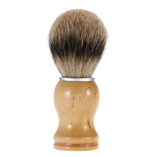 Blaireau rasage brosse cheveux chez l’homme abdelkrim masculine pour barbe nettoyage rasage du visage brosse avec manche hêtre pour rasoir visage nettoyage outil