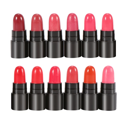 HengFang 12pcs Lipstick Set Lips Cosmetic Lipstick Demo Kit Lip Makeup Tool Velvet Matte Lipsticks 12 Colors LipLipstick Kit
