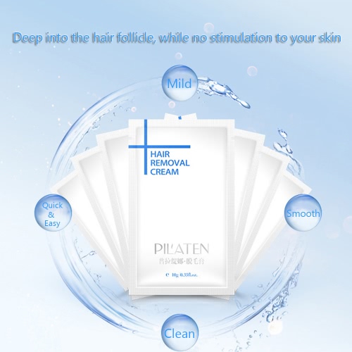 

3Pcs PILATEN Mild Bikini Hair Removal Cream Depilatory Cream for Arm Leg Oxter Body Underarm