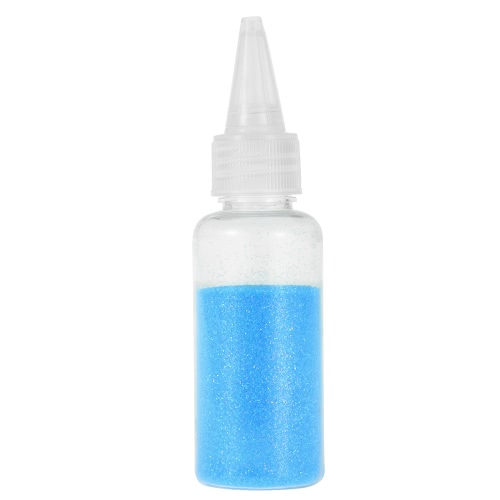

1 Бутылка для ногтей Блеск Порошок Сияющий ногтей Украшение Порошок Nail Art Shimmer DIY Nail Painting Powder Light White