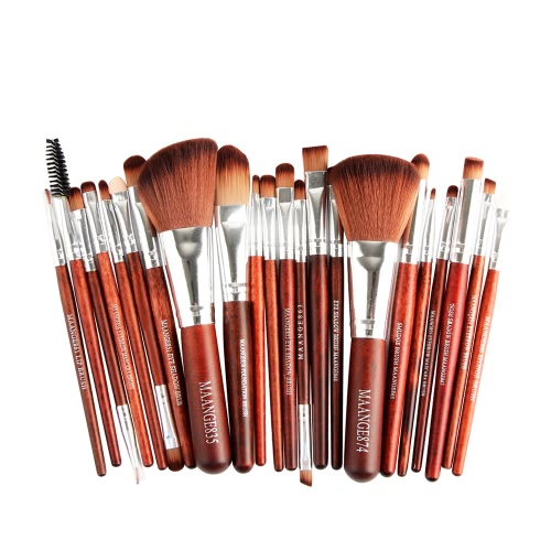 

22Pcs/Set Professional Makeup Brush Set Cosmetic Tools Toiletry Kit Natural