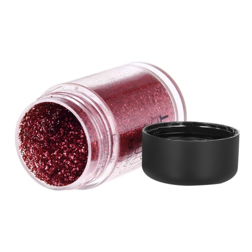 

FOCALLURE 1Pc Eyeshadow Glitter Powder Eye Shadow Shimmer Loose Pigment Powder Eye Lip Cosmetic 12 Optional Colors