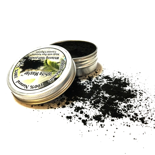

Activated Charcoal Whitening Tooth Powder Herbal Clean Toothpaste Teeth Care