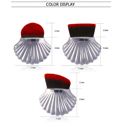 

Hot Fashion New Shell Design Cosmetic Soft Brush Several Colors