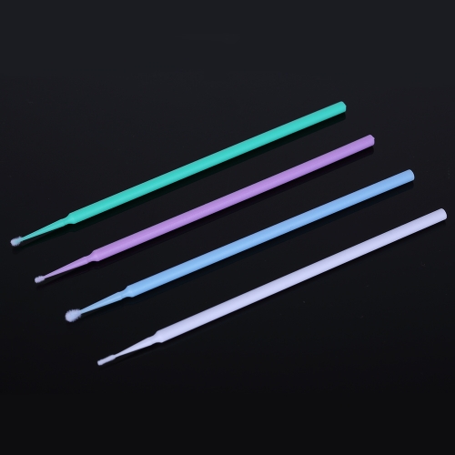 

400Pcs Dental Micro Brush Одноразовый микроаппликатор Обычный тонкий ультратонкий размер цилиндра Сгибаемая кисть для стоматологов