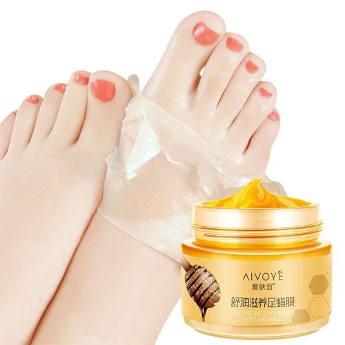 

AIVOYE Foot Mask Cream Увлажняющий крем для восковой маски для ног, отшелушивающий мертвую кожу Увлажняющий отбеливающий отбеливаю