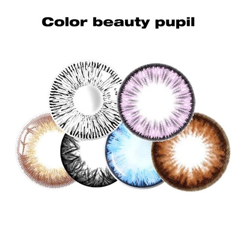 

Flower Color Halloween Color Lenses Party Crazy Color Enlarge Beautify Pupil Eyes Women Girls Makeup Accessory