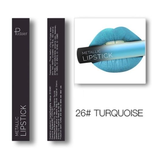 

Pudaier Водонепроницаемая голая матовая губная помада 26 цветов Lip Gloss Lipstick Lip Balm Sexy Lip Tint Makeup Gift