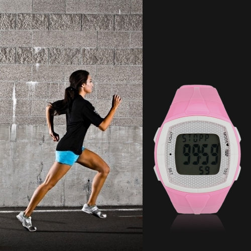 Heart Rate Monitor Counter Women Calorie Sport Watch Chest Belt