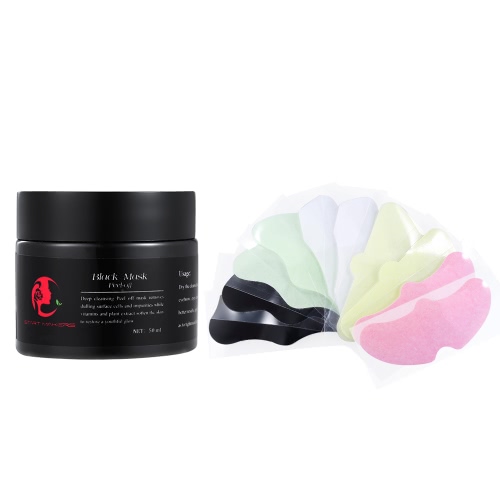 

Начинающие производители Blackhead Mask Blackheads Remover Акне Нос Очищающая грязевая маска Маска для лица 50г