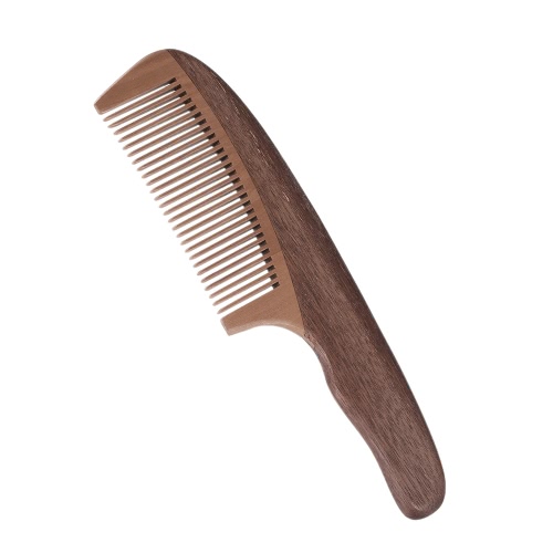 

Men's Beard Comb Mustache Amoora Pearwood Comb Anti-static Male Facial Hair Comb Shaving Brush