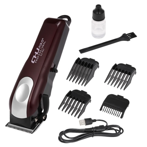 

USB Rechargeable Cordless Electric Hair Clipper Set