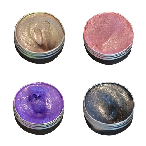 

Disposable Temporary Hair Dye Cream Molding Paste