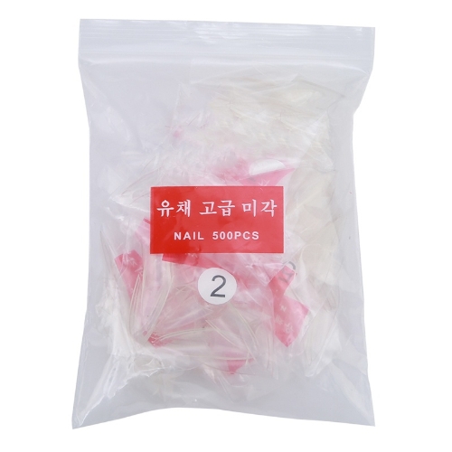 

Stilettos Sharp Nail Art Acrylic False Nail Tip Natural Pointed(500 pcs)