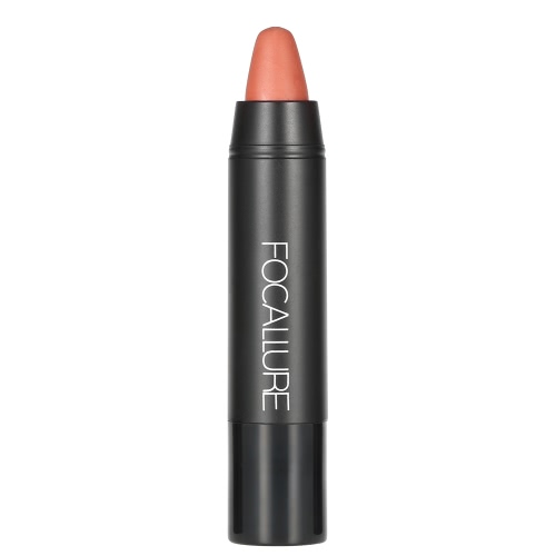 

Палочки FOCALLURE 1Pc Матовый Помады Увлажняющий губ Rouge Gloss Crayon водонепроницаемый долговечными 12 Дополнительные цвета