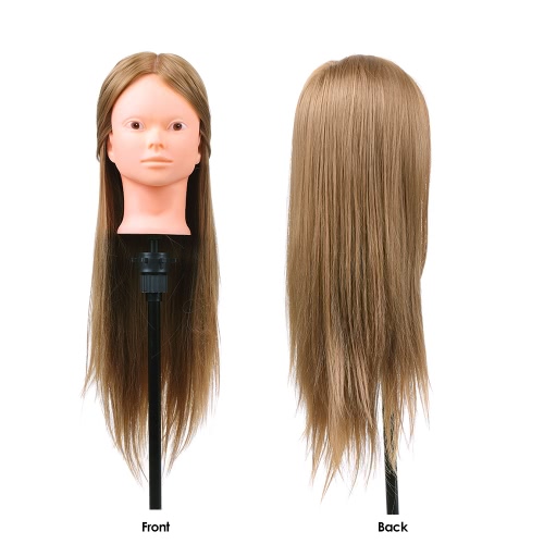 

Салон Hairdressing Training Head Hair Cut Mannequin Длинные волосы Практика Модель Женский манекен Голова и зажим