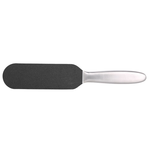 

Набор из нержавеющей стали для ног Rasp 1Double Side Foot File + 10шт. Бумага для педикюра Мертвая кожа для удаления кутикул