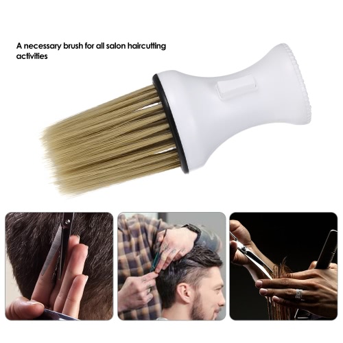 

Nylon Neck Dust Cleaning Brush Salon Hair Sweeper Hairbrush Face Dust Cleaner Brush Cleaning Tool Plastic Handle