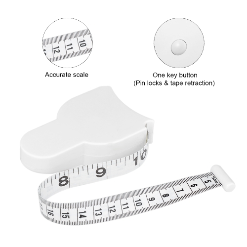 Body Fat Caliper Set Digital Body Fat Monitor + 60in Skinfold Measure Tape Skin Muscle Tester Health Care Tool