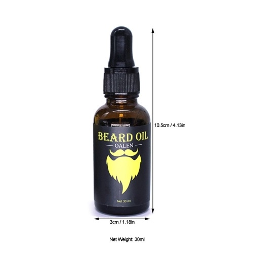 

OALEN Beard Oil Beard Essential Oil Beard Essence For Men Mustache Hair Conditioner & Softener Men Care Products