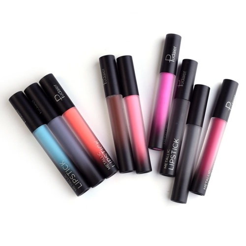 

Pudaier Водонепроницаемая голая матовая губная помада 26 цветов Lip Gloss Lipstick Lip Balm Sexy Lip Tint Makeup Gift