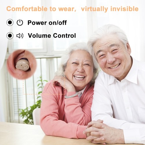 Hearing Aid for The Elderly Single-ear In-ear Sound Amplifier No Distinction Between Left and Right Ears Intelligent Noise Reduction to Eliminate Ambient Noise 