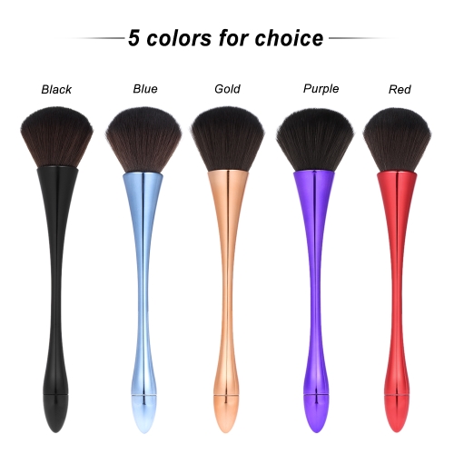 

1pc Goblet Makeup Brush Powder Face Cosmetics Tool Nylon Hair Plastic Handle