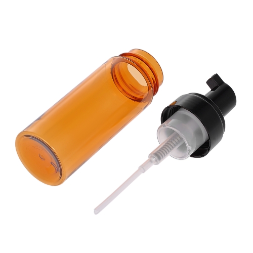 

150ml / 5.29oz Диспенсер для бутылочной бутылки с пенопластом Мини-пластиковый диспенсер для мыла для лица Кремовый шампунь Инструмент для ухода за красотой Travel Home Use