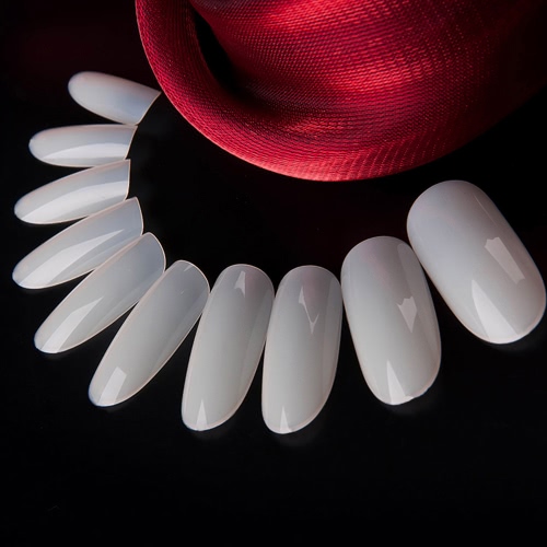 

504pcs 6 Size False Round Full Cover Nail Tips for Salon DIY