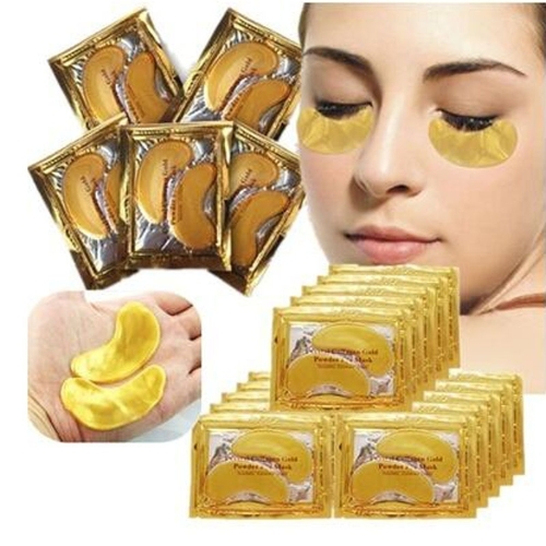 

Eye Mask Golden Crystal Collagen Eye Mask Anti-Dark Circle Moisturizing Anti-Aging Hyaluronic Acid Eye Mask