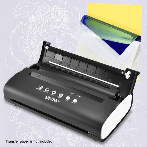 

ATOMUS Tattoo Stencil Transfer Machine Printer Drawing Thermal Stencil Maker Copier Line Drawing Printing Copier for Tattoo Transfer Paper Supply