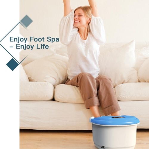 

Electric Foot Spa Massager with Automatic Roller
