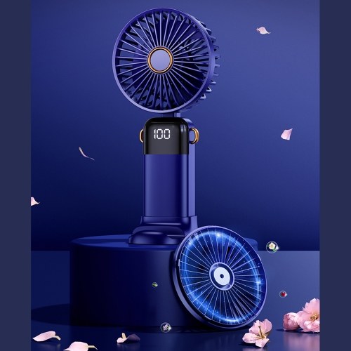 Handheld Portátil Mini Ventilador Elétrico De Gelo Ventilador De Refrigeração
