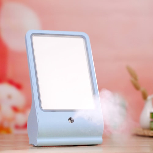 

Новый USB светодиодные зеркало для макияжа Косметические Mister Sprayer Nano лица Moisture Пароход Увлажнитель Nano-спрей моды сче