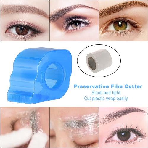 

Permanent Makeup Preservative Film Cutter Tattoo Plastic Wrap Cover Cutter for Semipermanent Eyebrow Tattoo Accessory Purple