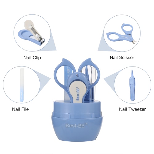 

Safe and High Quality Nail Suits for Newborns or Babies Clippers Scissor Tweezer File Baby