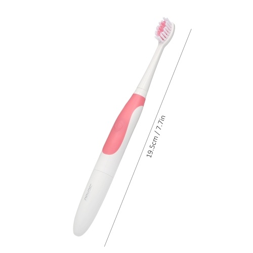 

Seago Adult Sonic Electric Зубная щетка Водонепроницаемая глубокая чистая отбеливающая зубная щетка с 2 заменами Щеточные головки Используйте аккумулятор