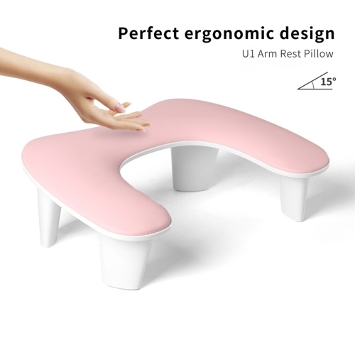 Manicure Pillow Nail Rest Cushion Arm Rest U-shaped Manicure Hand Stand for Nails 