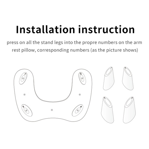 Manicure Pillow Nail Rest Cushion Arm Rest U-shaped Manicure Hand Stand for Nails 