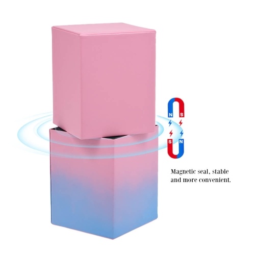 

Portable Makeup Brushes Holder Magnetic Make Up Brush Pen Holder Cosmetic Tool Organizer Empty PU Leather Container