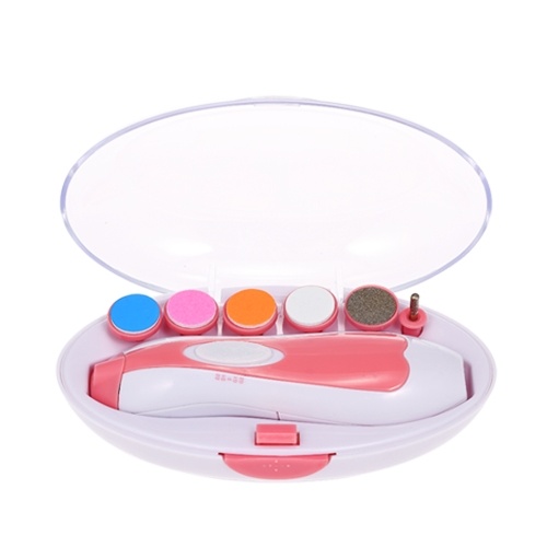 

6 Pcs Nail Tools Baby Nail Trimmer Set Nail Clippers Nail File Trimmer Electric Manicure Set