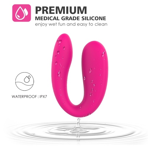 U Forme Gode Vibrant Point G Vibrateur Clitoris Forte Stimulation Orgasme Vaginal Vibrateurs Anal Aime Oeuf