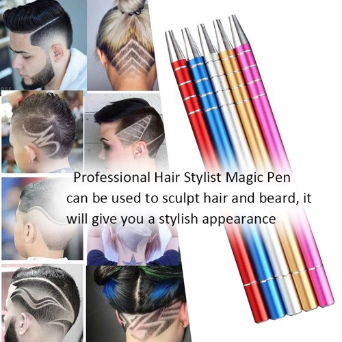 

European Professional Hair Stylist Magic Engraving Brush Refined Steel Razor Pen