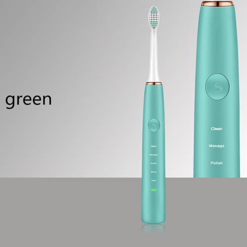 

Ultrasonic Electric Toothbrush for Adult Women Men 5 Cleaning Modes USB Charging Power Tooth Brush Waterproof