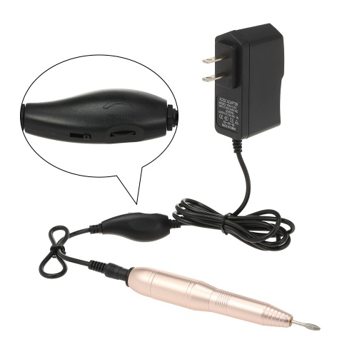 

Portable Electric Nail Drill Machine Professional 20000 RPM Manicure Pedicure Nail File Drill Kit for Acrylic Gel Nails