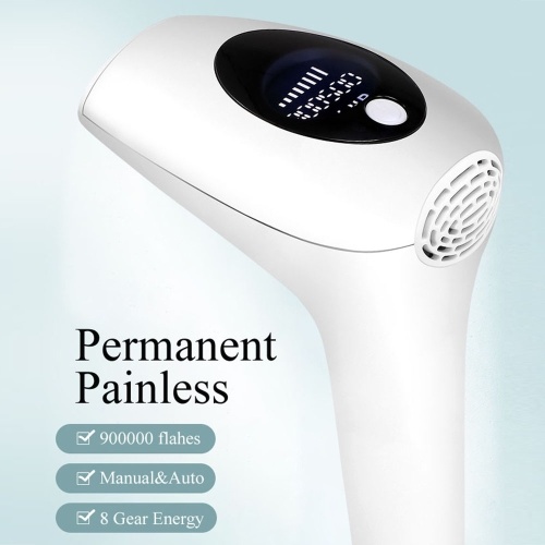 

IPL Hair Removal Instrument Shaving Tool Epilator Hair Remover 900,000 Flashes Permanent Painless for Face Bikini Underarms and Body