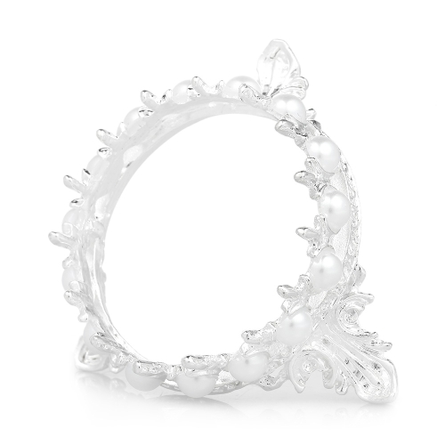 

1Pc Nail Art Pen Holder Nail Art Crown Shape Penholder Держатель для ногтей для стойки для ногтей Держатель для ногтей Организатор для 15 ручек для ногтей Nail Brush Silver